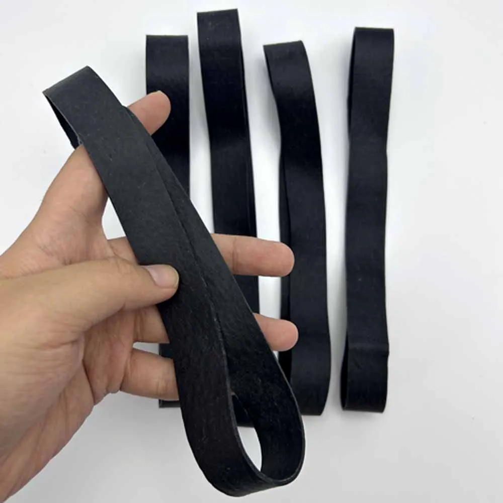 Imagem -04 - Elástico de Látex para a Escola Bandas de Alta Elasticidade Grandes e Largas Anéis Pretos Estendidos Ferramenta Doméstica Alta Qualidade Peças