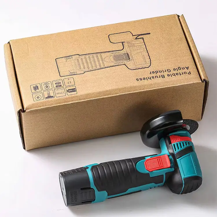 

Portable Angle Grinder 12V Power Tools Rechargeable Lithium Ion Battery Mini Cordless Grinding Machine Brushless 2024 Hot Sale