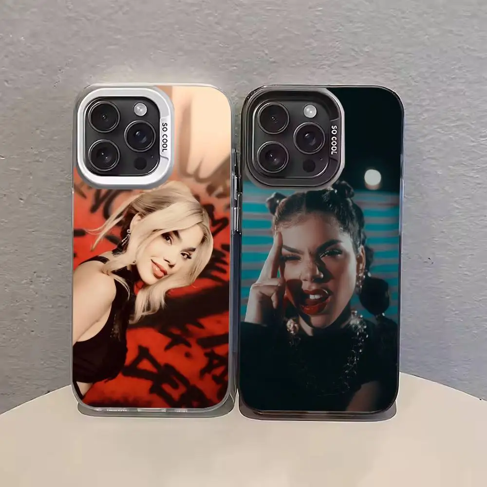 

Singer K-Kenia OS Phone Case For iPhone 17 16 15 14 13 12 11 Pro Max Plus Silver Matte Black Cover