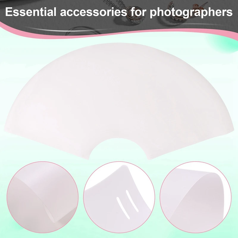 Conical Diffuser Photography Accessories Light Softbox Portable Assembly Prop For Jewelry Product Spotlight Studio