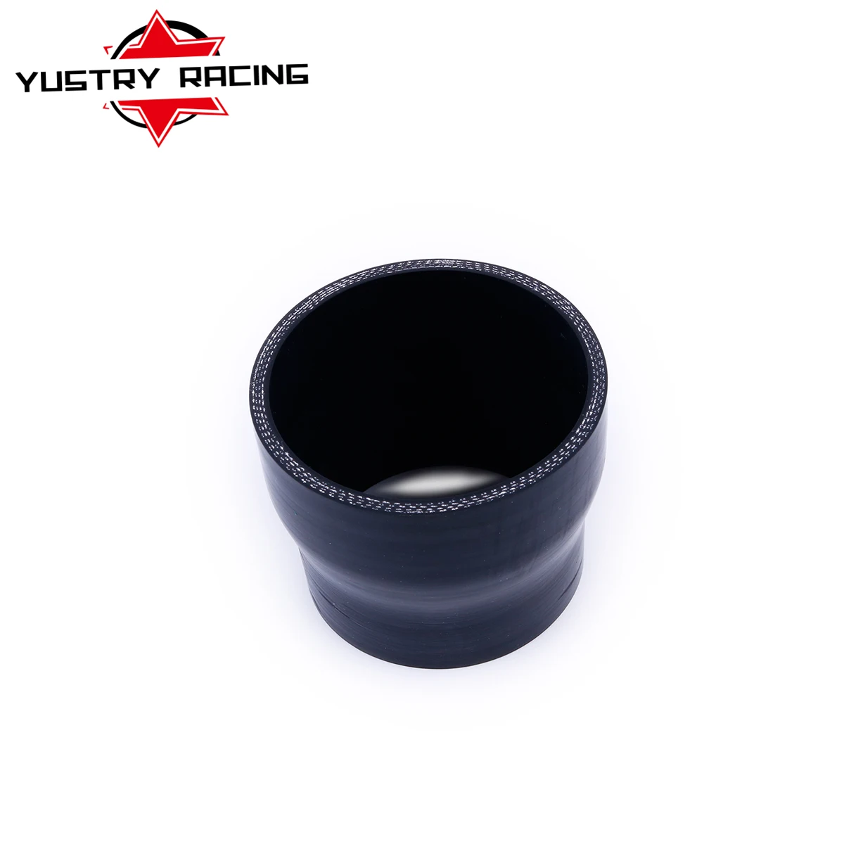 Black 4-PLY Length:76mm Straight Silicone Reducer Turbo Coupler Hose Pipe ID(mm):35 38 40 42 45 48 50 51 54 55 57 60 64