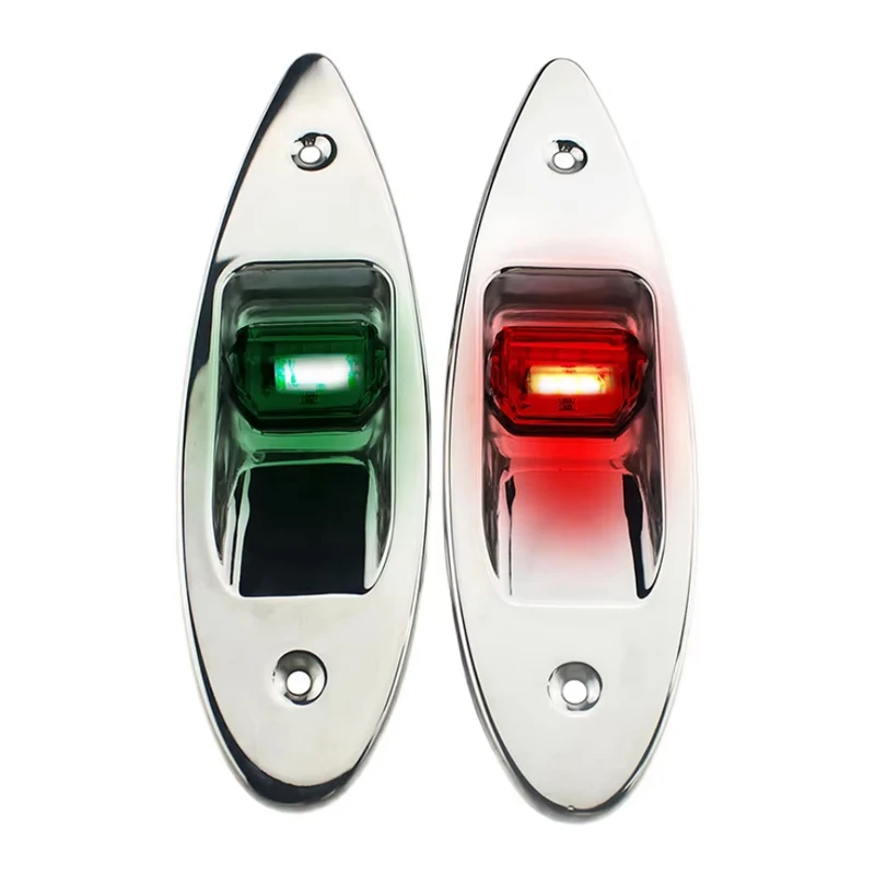 

Marine New Waterproof 12V Yacht Marine Boat LED Light Side Bow Tear Drop Navigation Lights 2025