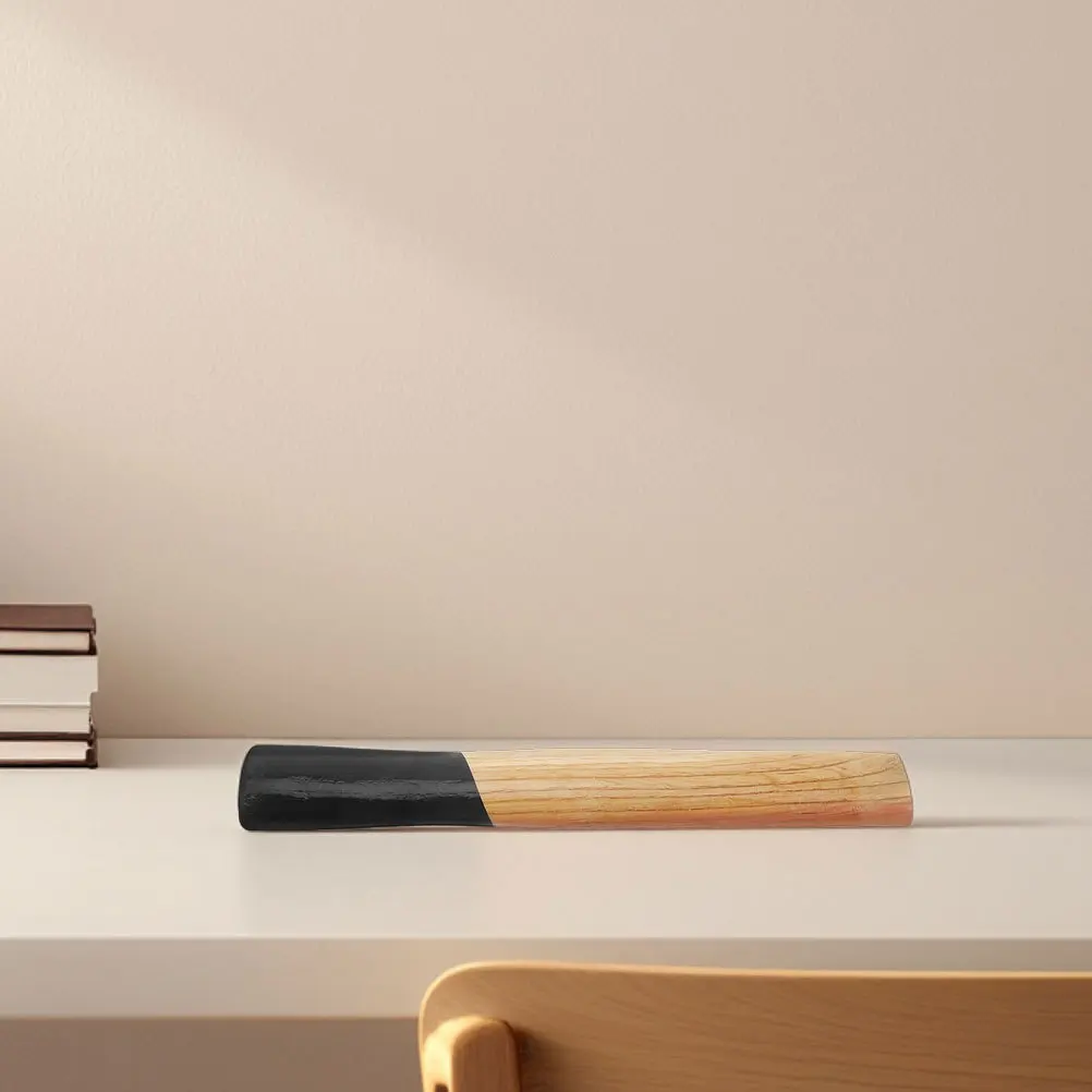 مقبض مطرقة بديل من الخشب لرأس ميسون المربع وقبضة مريحة وقطعة إصلاح أداة خارجية قوية #3