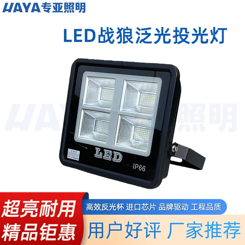 

Wolf Warrior led floodlight street light basketball playground billboard lighting high power waterproof outdoor floodlight