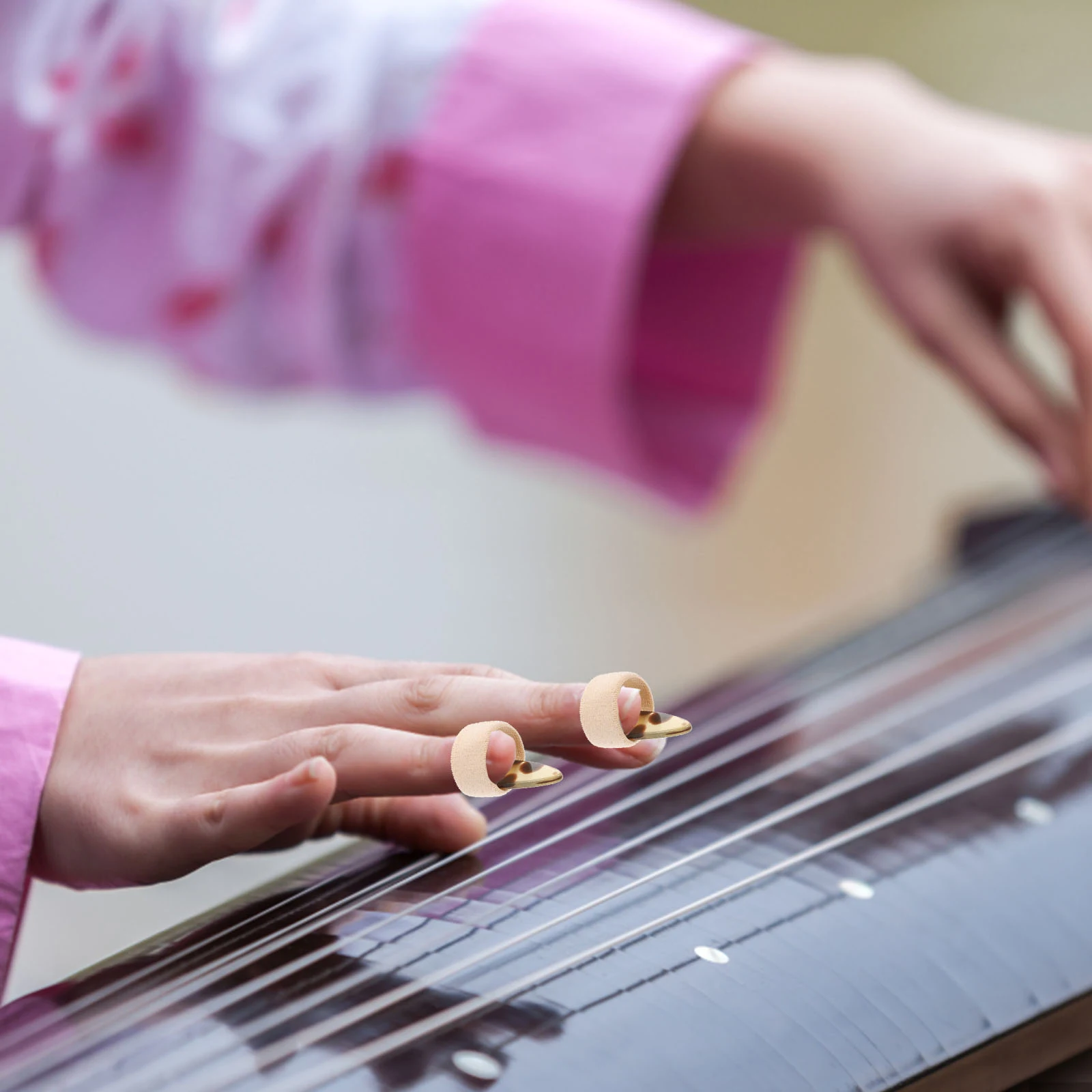 

1 set 1 Set Guzheng Finger Covers Silicone Nail Protection Covers For Playing Guzheng Learning Supplies Accessories Durable