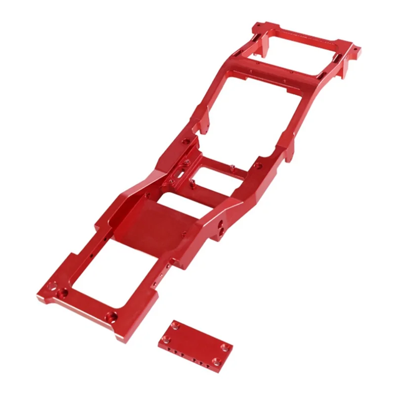 Excellent-Aluminum Alloy Car Chassis Frame For MN 1/12 MN82 LC79 RC Car Upgrade Parts