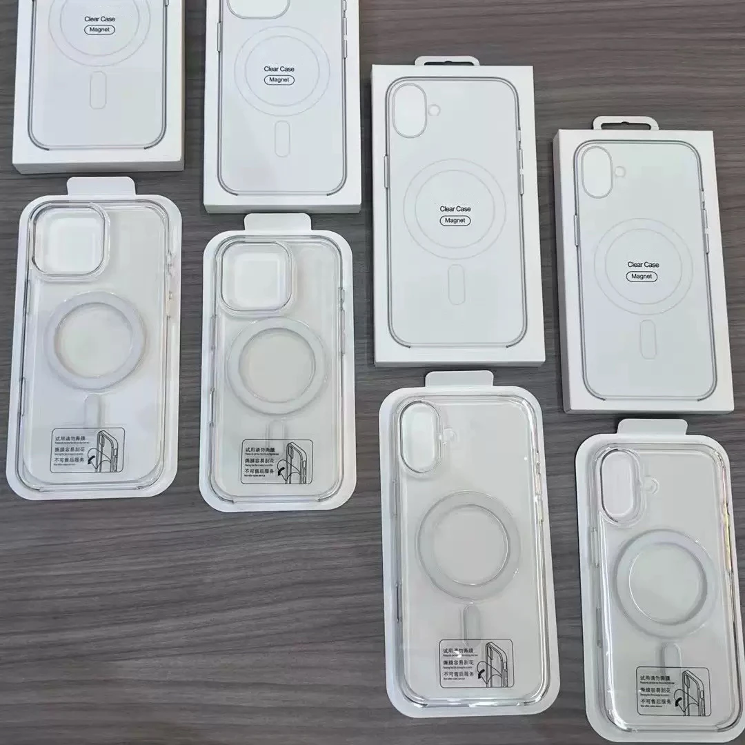 Original Animation Magnetic Transparent Case For iPhone 17 Air 16 15 14 13 12 Pro Max Cases For Magsafe Wireless Charge Cover - náhled 6