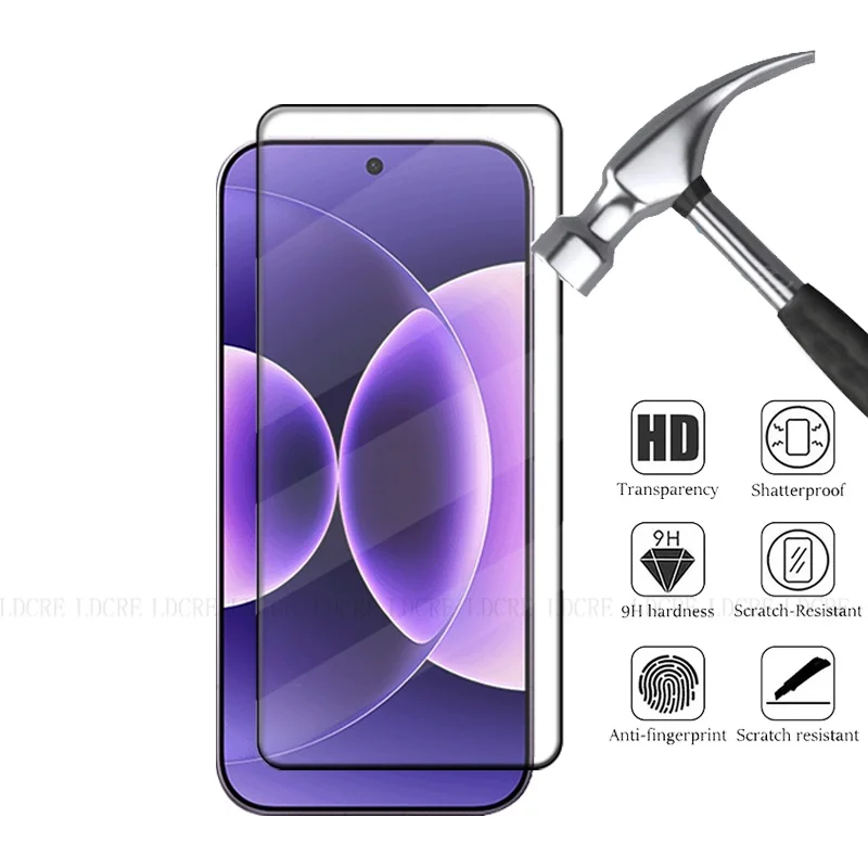 6 في 1 لهاتف Xiaomi 17 Pro Max Glass لهاتف Xiaomi Mi 17 Pro زجاج مقسى 9H غطاء كامل واقي للشاشة لهاتف Xiaomi Mi 17 Len Glass