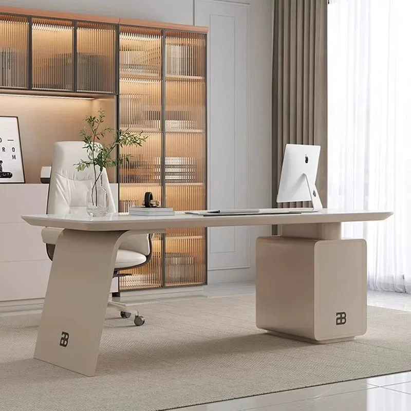 ركن وحدة التحكم طاولة القهوة اجتماع الكمبيوتر المحمول دراسة رخيصة صياغة الجدول شاشة المدرسة تقف Scrivania Bianca اللوازم المكتبية