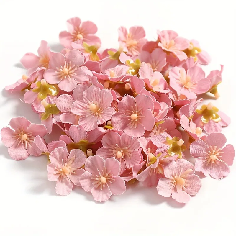 30/50/100 Stück künstliche Blumen Kopf 2,5 cm gefälschte Blumen für Heimdekoration Hochzeitsdekoration DIY handgemachte Girlande Geschenke Zubehör – Detail 12