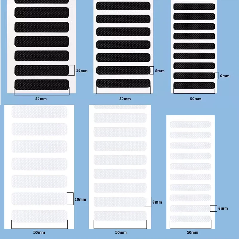 Custodia per cellulare da 20 pezzi Adesivi antiscivolo Nastro trasparente Protezione laterale Impugnatura impermeabile Maniglia universale per gioco per tablet