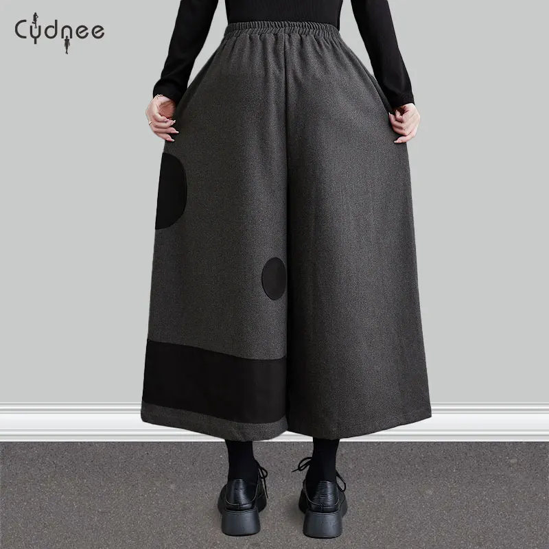 Loose Casual Spring Autumn Wide Leg Pants High Waist Joggers Womens Japanese Style Pantalones Bold Billowy Palazzo Pants