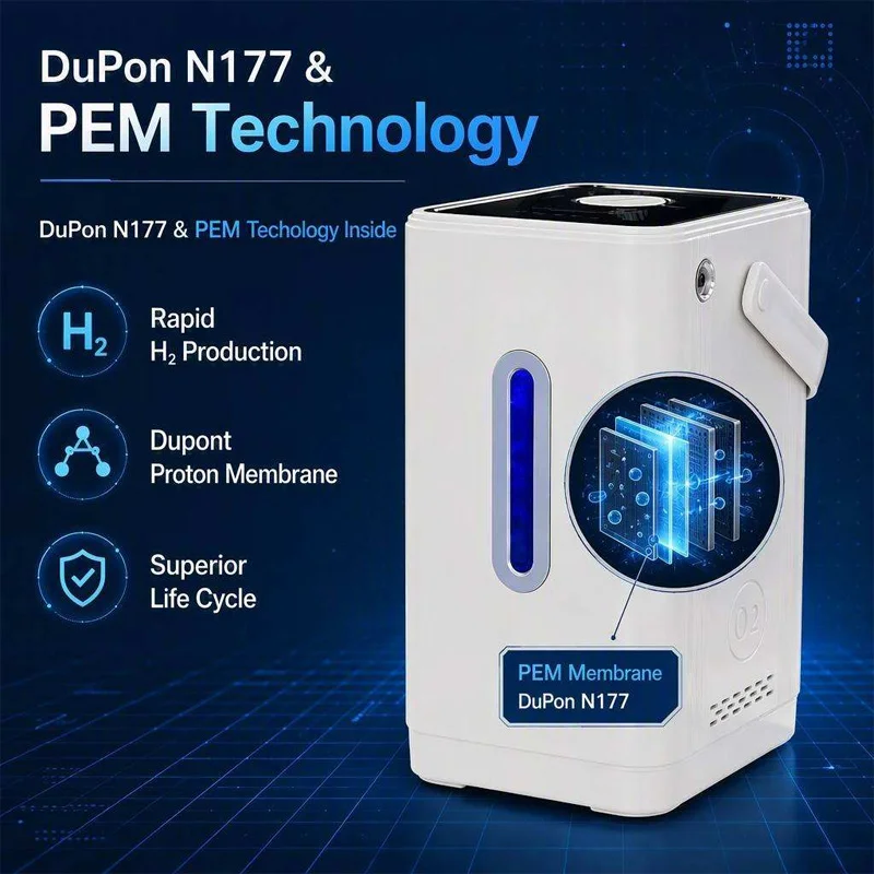 300ML Hydrogen Gas Generator Assistance Lung Enhancement Therapy 225ML 450ML Portable Hydrogen Inhale Machine for Home Use
