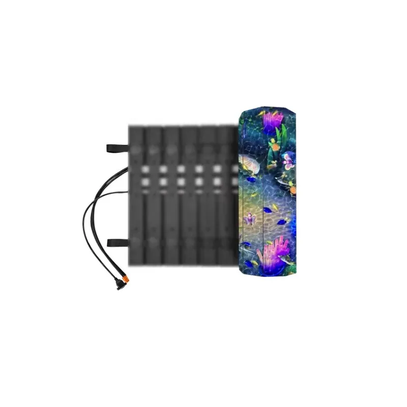 P3.91 Bendable and Foldable LED Display Unit Lightweight and Easy to Carry Interactive Multi-Purpose