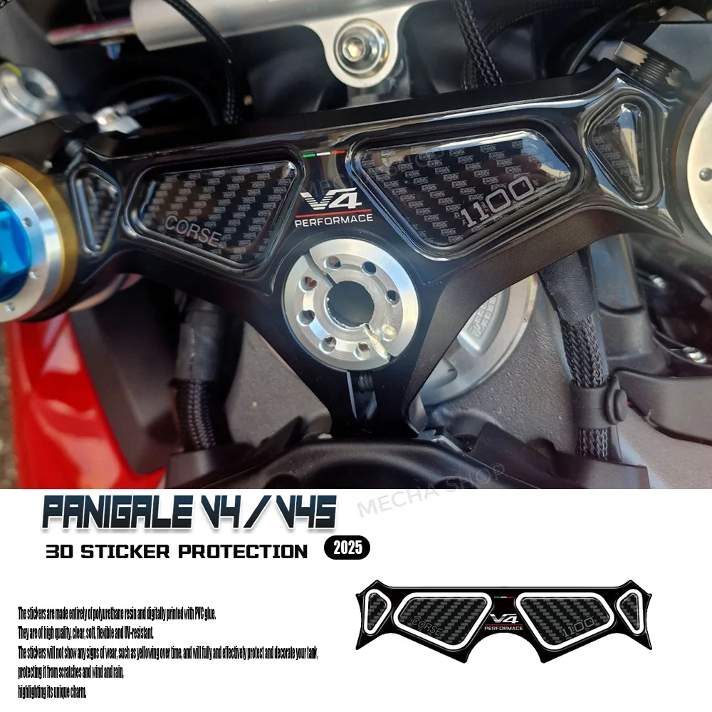 

Motorcycle Accessories 3D Resin Sticker Protection Kit Turn To Samsung Stickers Decals For Panigale V4 V4S 2025