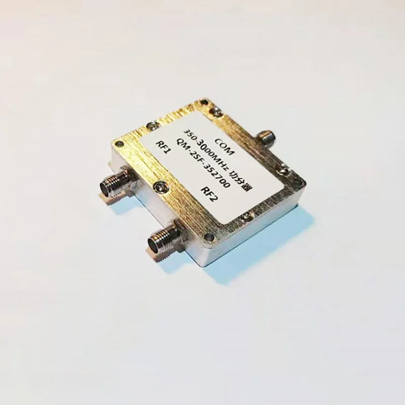 

Microwave power splitter combiner 350-3000M one to two GPS WiFi power splitter VHF power splitter combiner