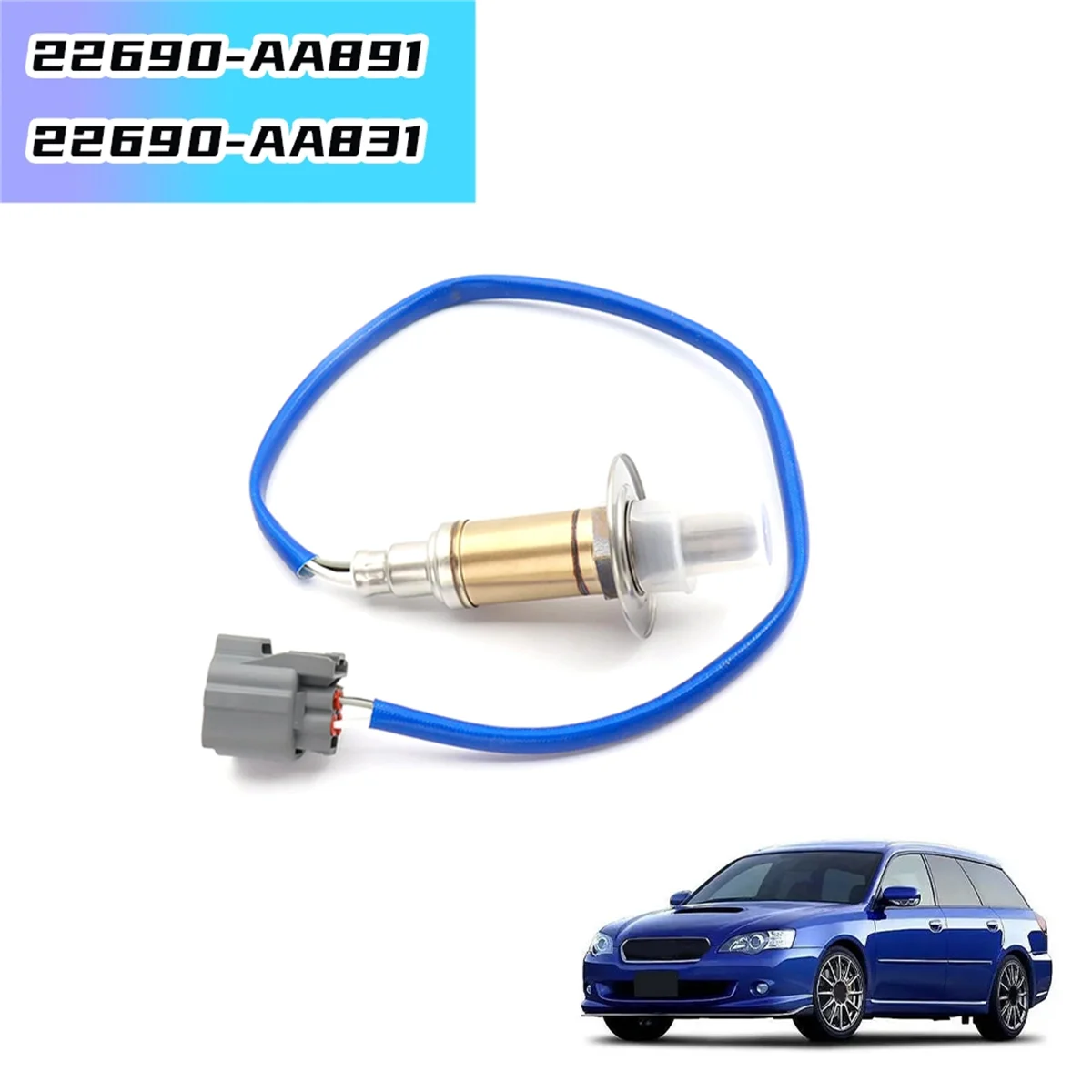 Oxygen Sensor Rear Downstream 22690-AA891, 22690-AA831 for Subaru Impreza Legacy Forester 2.0L 2005-2012