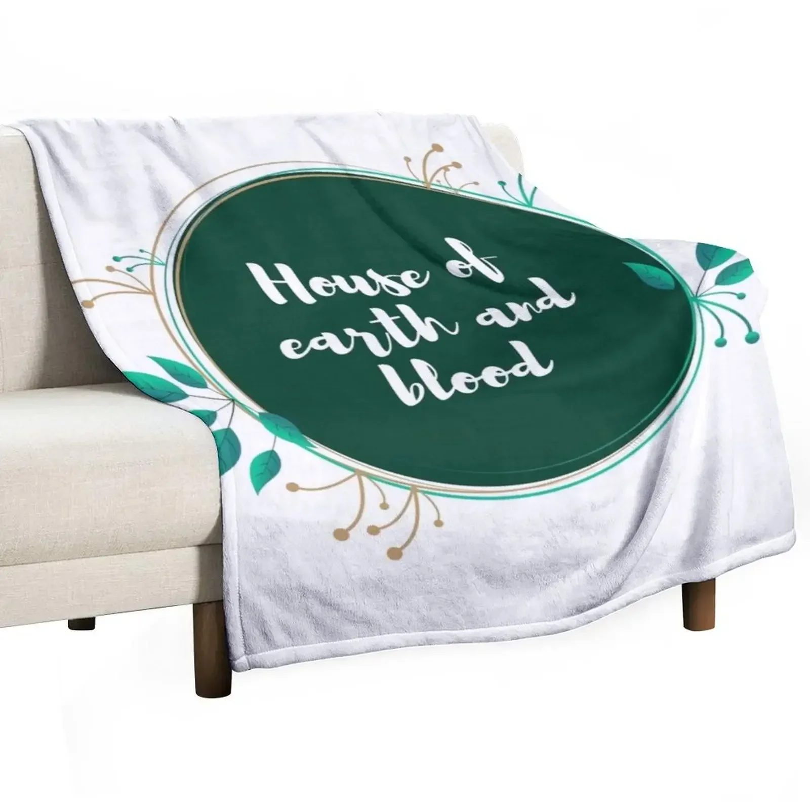 

House Of Earth And Blood Throw Blanket christmas gifts Comforter Personalized Gift Blankets