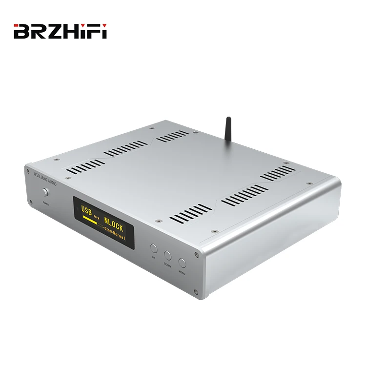

BRZHIFI Manufacturer DC300 ES9038PRO Dual Core and Fully Balanced Decoder BT5.0 CSR8675 HIFI DAC Headphone Amplifier