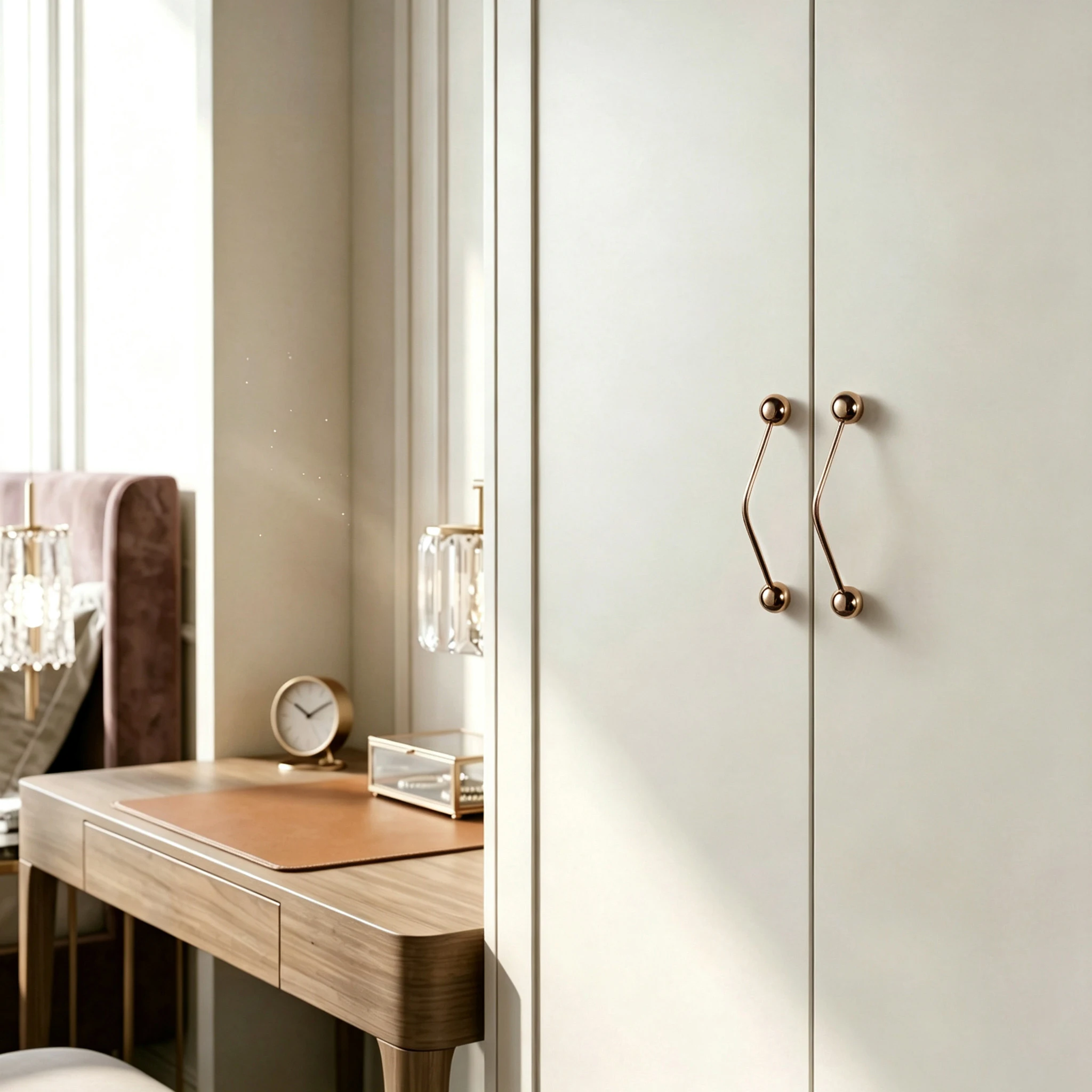 Goo-Ki Brass Furniture Handle Creative Gold Cabinet Bar Pulls European Minimalist Handle Bedroom Bedside Silver Knob and Handle