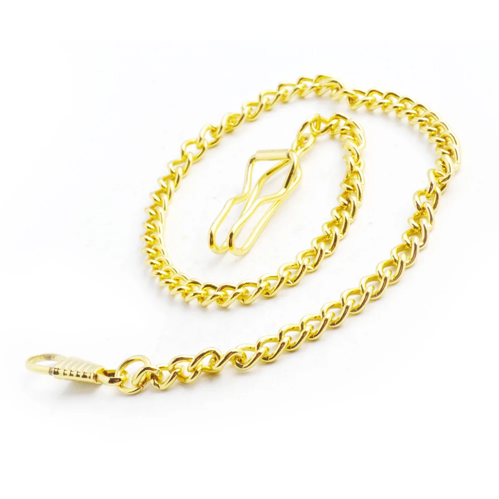 5 Colors Fob Chain for Pocket Watches Clip Waist Chains Wholesale Mechanical Quartz Pocket-Watch Accessories