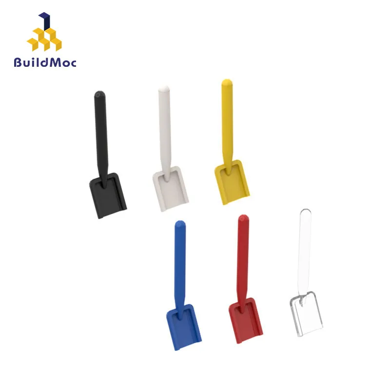 

BuildMoc, 10 шт., сборные элементы, 3837 лопата, кирпичи, строительные блоки, сменные детали, игрушки, детские подарки