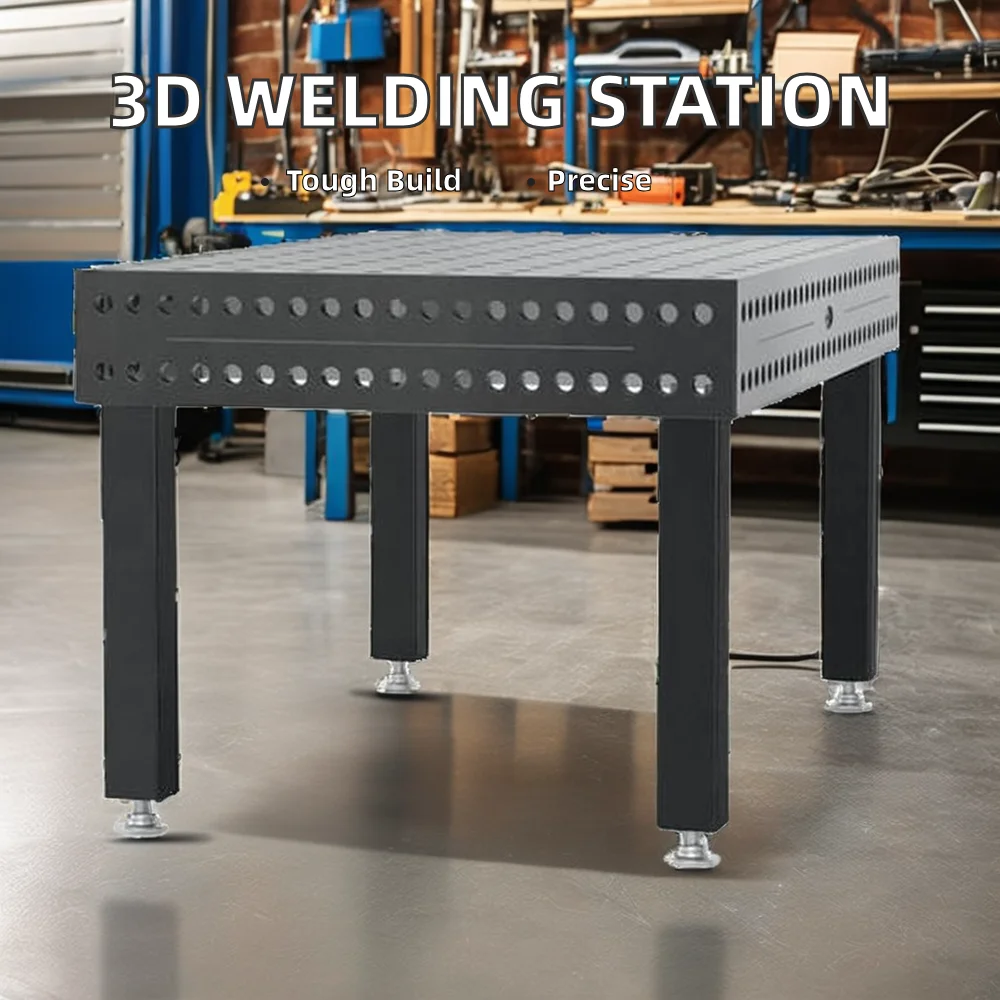 High Precision 3D Flexible Construction Welding Table High Quality Wear-Resistant Heat-Resistant Durable Bearings New