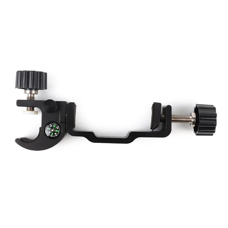 Poles Holder Mount Corrosion Resistant Poles Clamp Adjustable Poles Mount with Open Data Collector