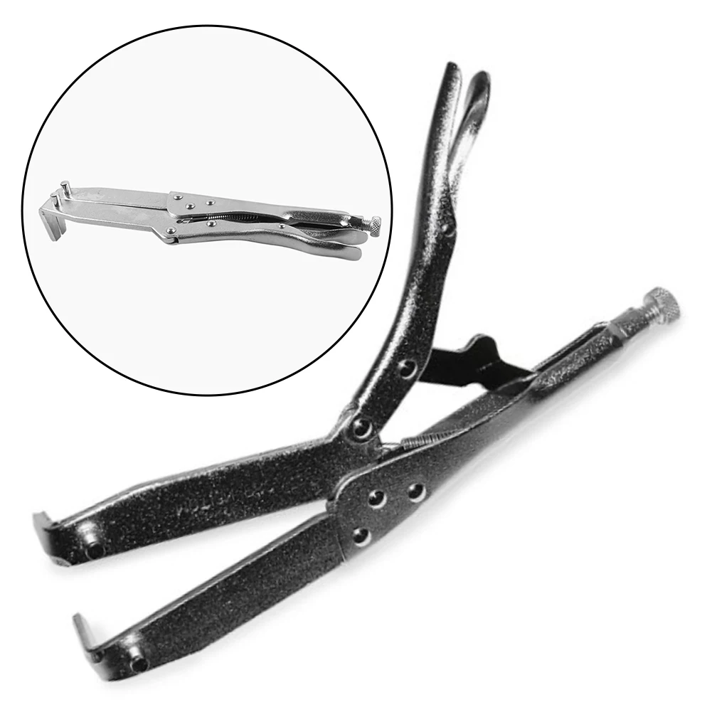 Rotor Holder Clutch Caliper Tool Heat-treated Steel Ergonomic Handles Anti-slip Base For Clutch Maintenance For Motorcycles