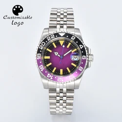 nh35 watch Joker style watches for men automatic movement mechanical watches Stainless Steel Sapphire Glass Case mens watch