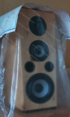 Solid Wood 2-Way Enclosure,For Car Audio & Outdoor Sound System DIY Upgrade