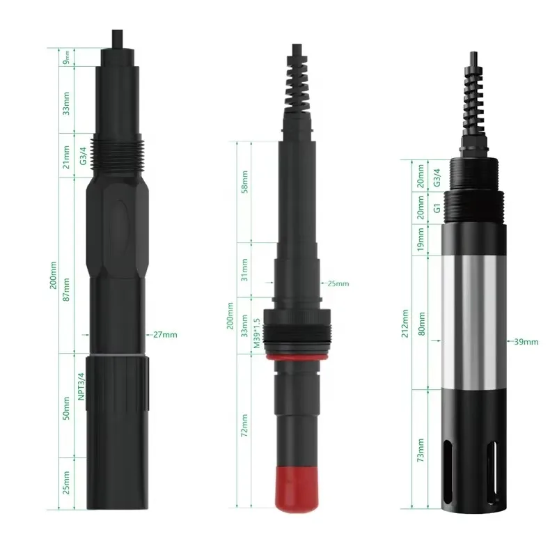 Online Water Quality Sensor NH4 NO3 Ca F- Cl- Copper Lead Bromine Sliver Ion Selective Electrode Water Sensors