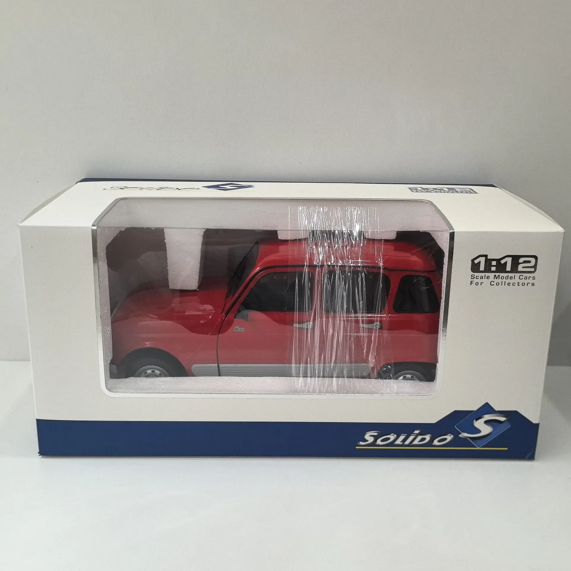 Diecast SOLIDO 1/12 Scale RENAULT R4 GTL O5 Alloy Car Model