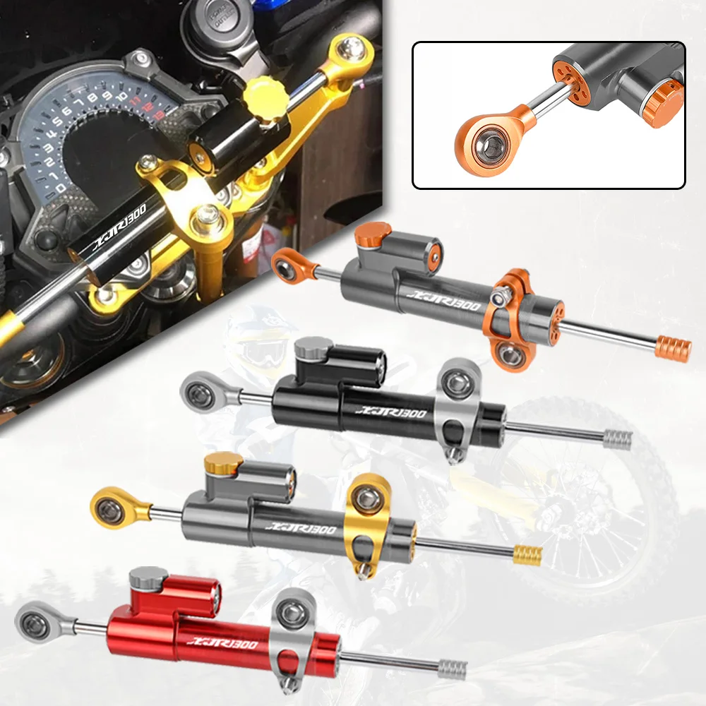 

Motorcycle CNC Adjustable Steering Damper Stabilizer For YAMAHA XJ6 DIVERSION XJR1300 XJR 1300 FJR1300 FJR 1300 1995-2020 2021