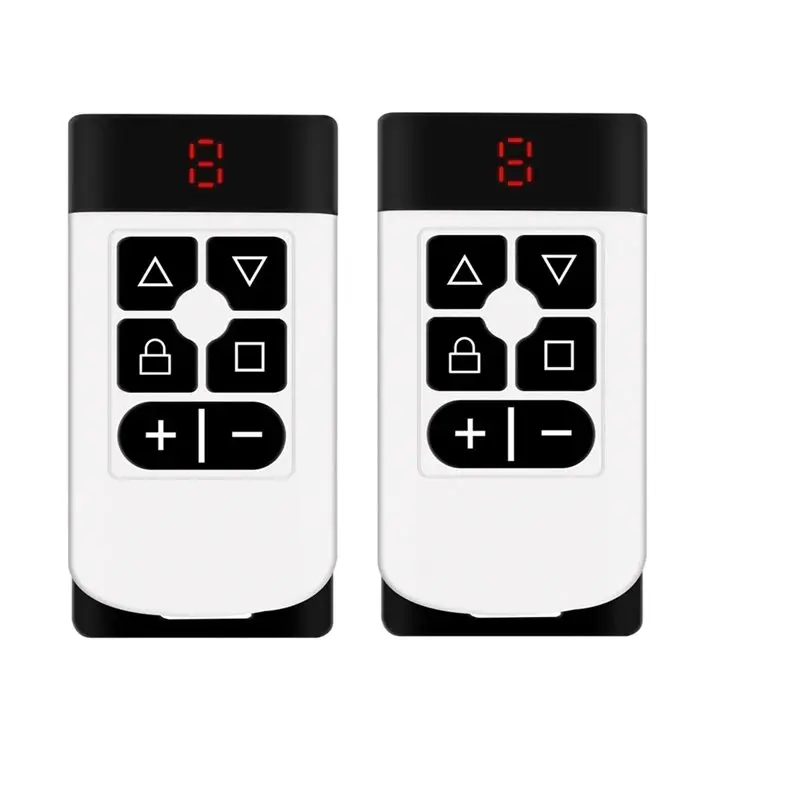 [NEW!A25P】 2Pc 300-915Mhz Multi-Freq Garage Remote Control 8 Channels