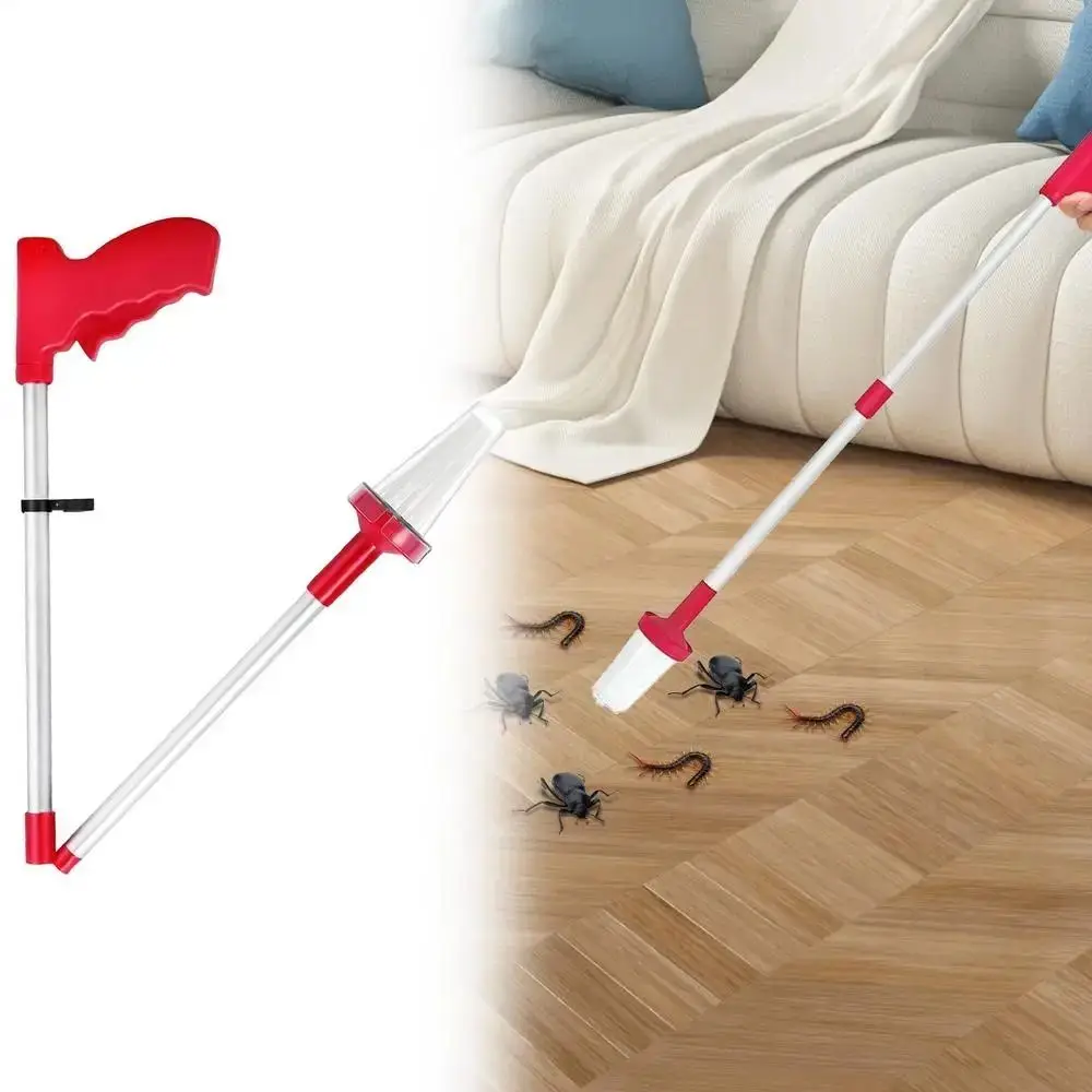 Foldable Catcher Clip Comfortable Grip Attractive Appearance Insect Observation Tool Contactless Easy to Clean Bug Catcher