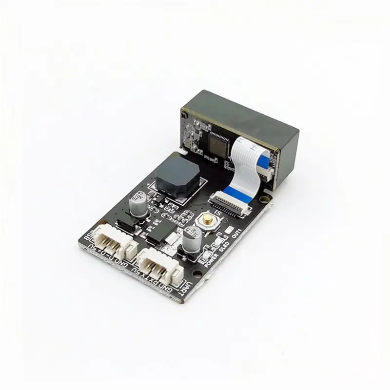 GM865 1D 2D Barcode Scanner USB TTL Bar Code Reader QR Code Module CMOS with Cable for Bus Supermarket ,Distant Lens