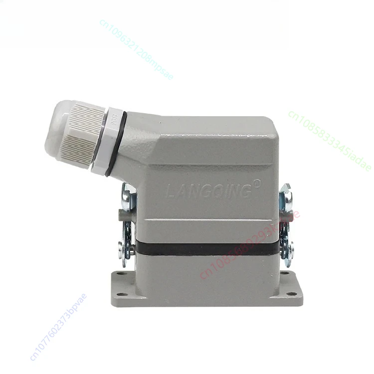 Rectangular heavy duty connector aviation plug HDC-HE-006-1/2/3/4 S/Z M/F high base docking