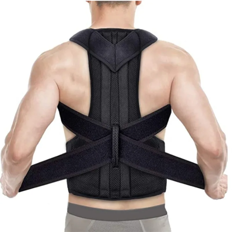 

Adult Back and Shoulder Stabilizer with Support Steel Plate for Posture Correction and Injury Recovery