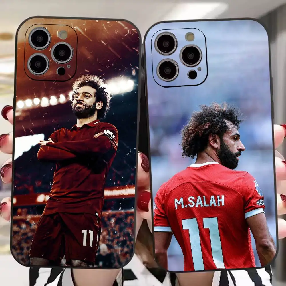 

Football Player M-Mohamed Salah Phone Case Silicone Soft For IPhone 17 16 15 14 13 12 11 X XR Plus Pro Max Plus