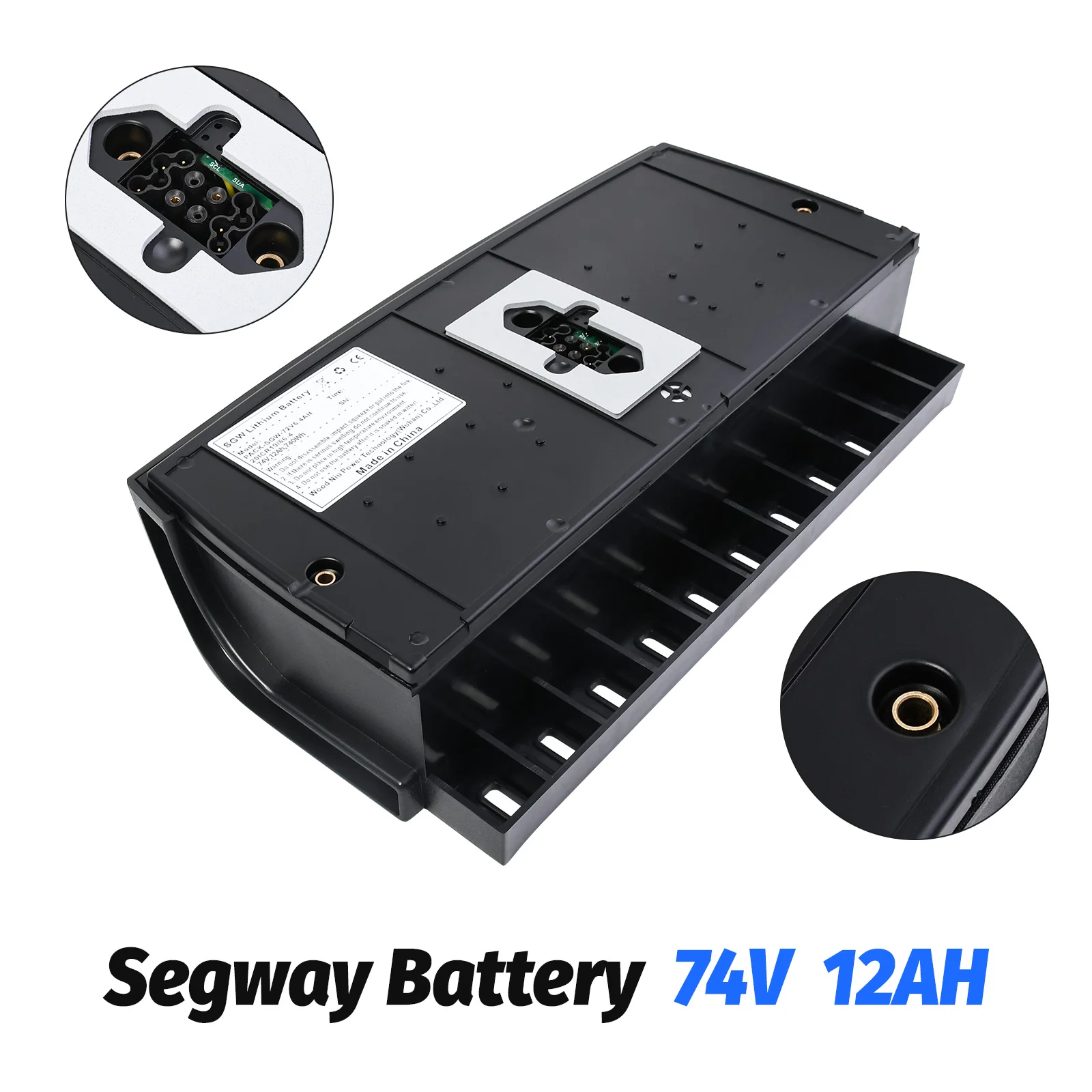 

For Segway I2 X2 I2SE X2SE XT 167 I180 Battery BMS Replacement Repair 74V 12AH Pack Scooter Motorcycle Accessories For SGW