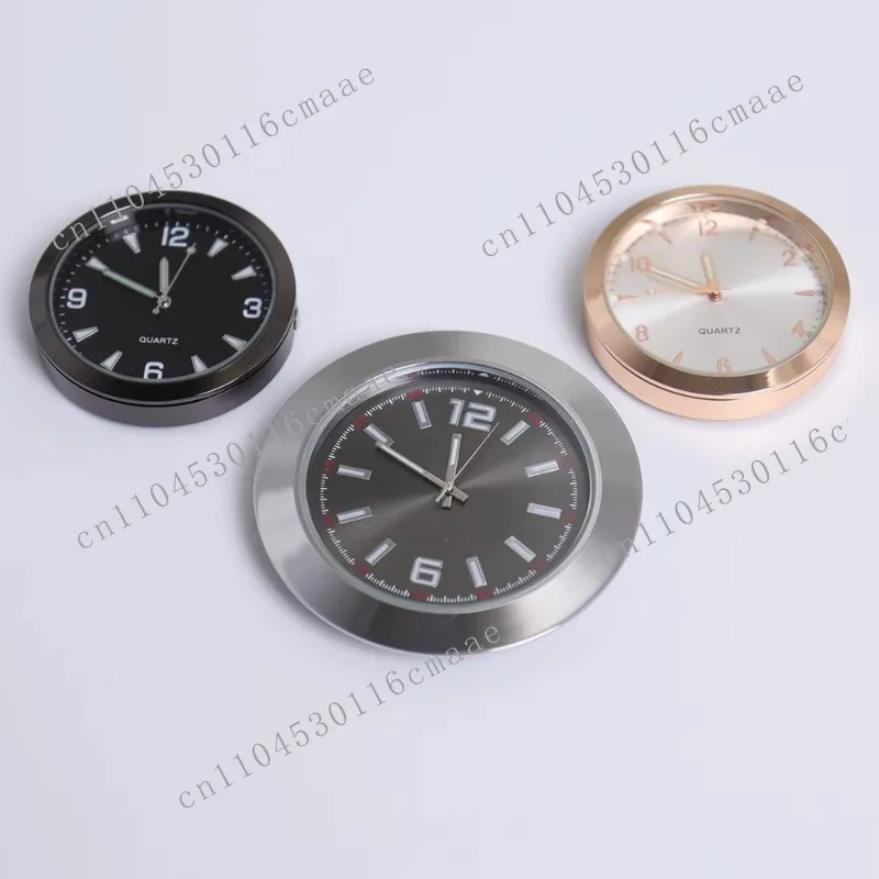 

2022 Fashion Auto Accessories Custom Your Luxury logo Car Mini Dashboard Digital Clock for CAR VAN Mpv