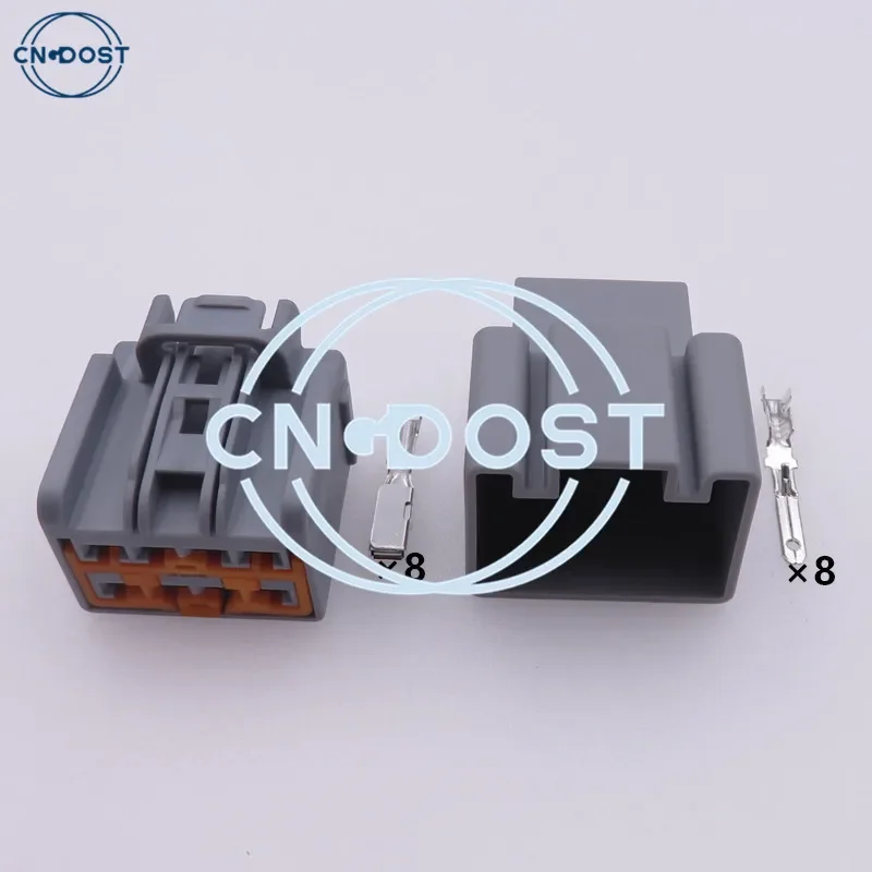 

1 Set 8 Hole Electrical Socket Auto Window Lifter Wiring Harness Connector Plug AC Assembly For Ford 7282-3243-40 7283-3243-40