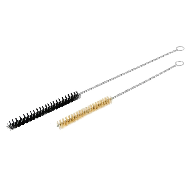 Set completo spazzole per pulizia da 17 pezzi pulizia per pistole a spruzzo con aerografo manutenzione per
