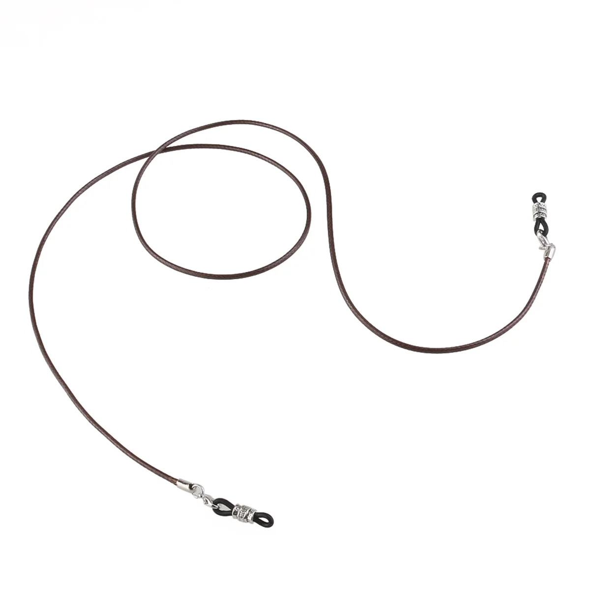 

Eyeglass Chain Dark Blue Adjustable Silicone Ends Metal Coils Neck Strap For Sunglasses Holder Decorative Accessory