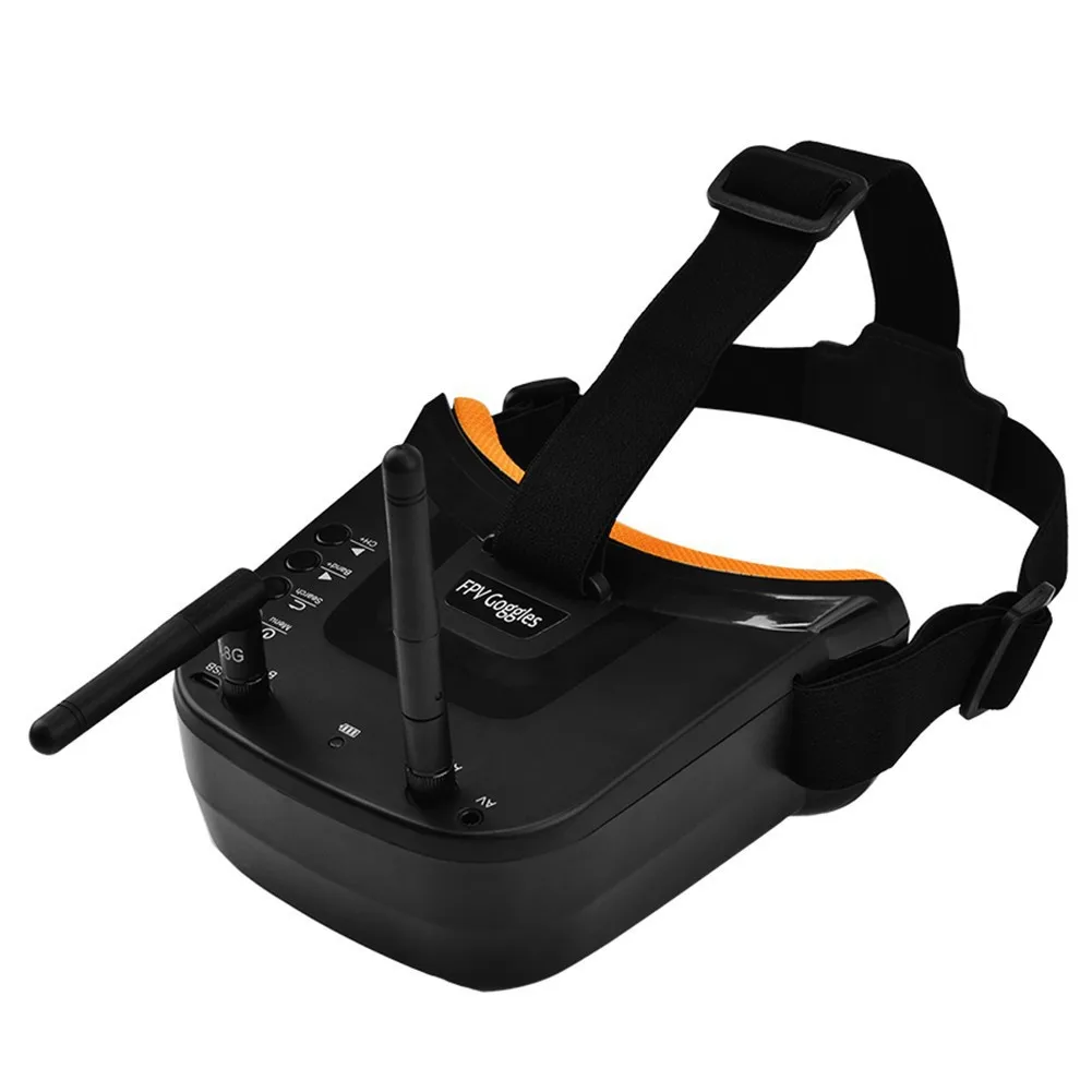 FPV Video Glasses VR009 5.8G Image Transmission Dual Antenna 40CH 3 Inch Monitor 480X320 Traversal Machine