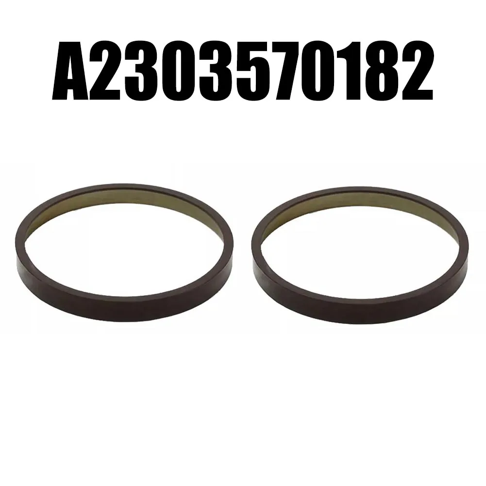 

Replacement 2 Pack of Rear ABS Rings Suitable for Use with For Mercedes Vehicles W204 W211 W212 R230 A2303570182