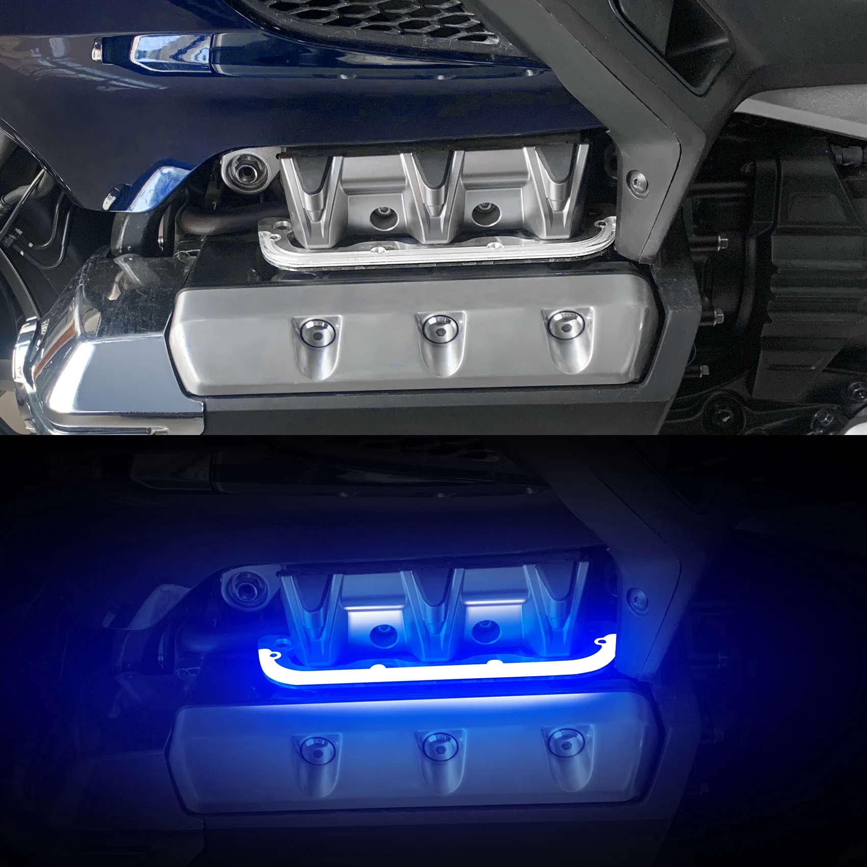 Engine Panels LED Running Light Fit For Honda Goldwing 1800 GL1800 2018-2024 Motorcycle - view 3
