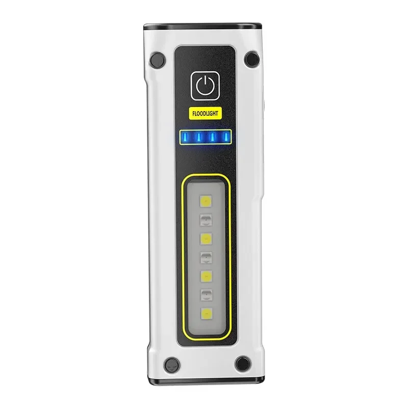ไฟฉาย USB รายการป้องกันส่วนบุคคลแบบชาร์จไฟได้ทรงพลังเป็นพิเศษ ไฟฉายที่แข็งแกร่งมาก Power Bank อุปกรณ์ป้องกันตัวเอง LED สูง