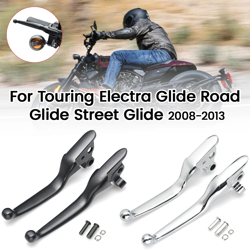 

Motorcycle Aluminum Brake Clutch Lever Fit For Harley Touring Electra Glide Road Glide Street Glide Tri Glide Road King2008-2013